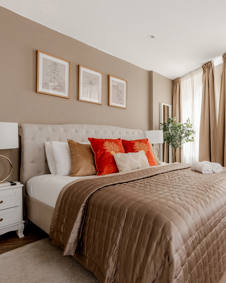 Luxury short-let interior